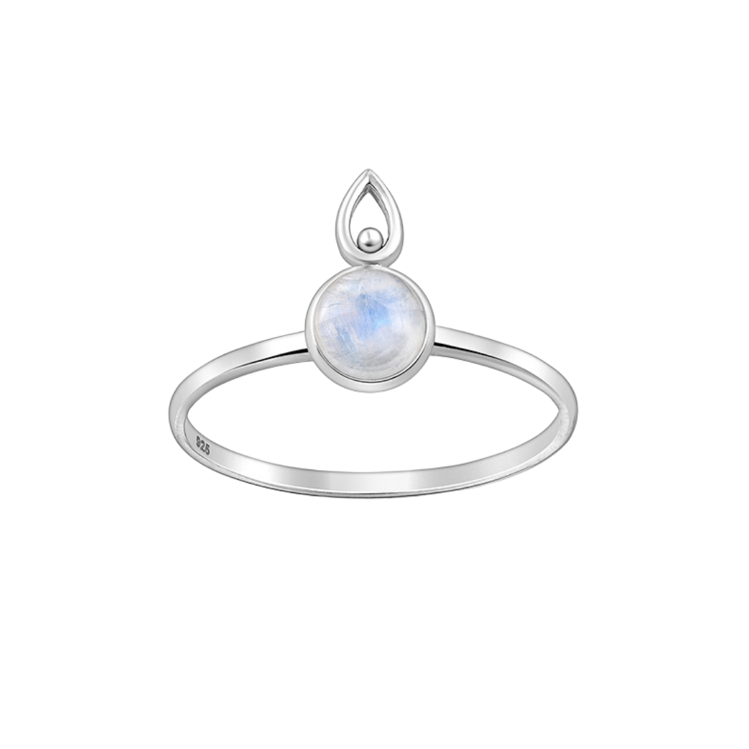 Cosmic Moonstone Ring