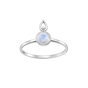 Cosmic Moonstone Ring