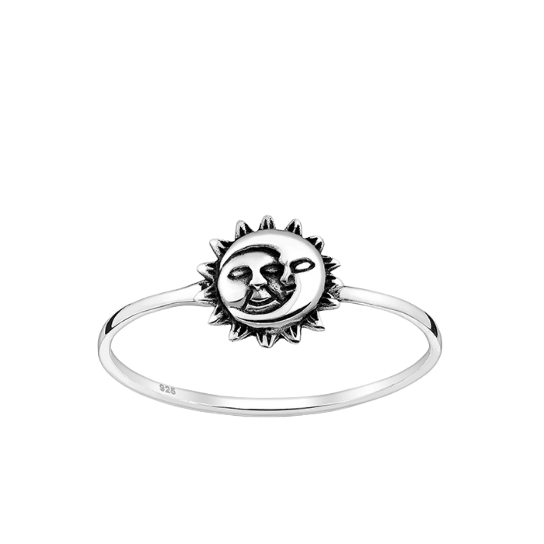 Celestial Moon & Sun Ring