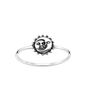 Celestial Moon & Sun Ring