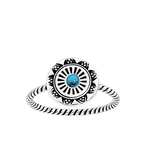 Boho Medal Ring