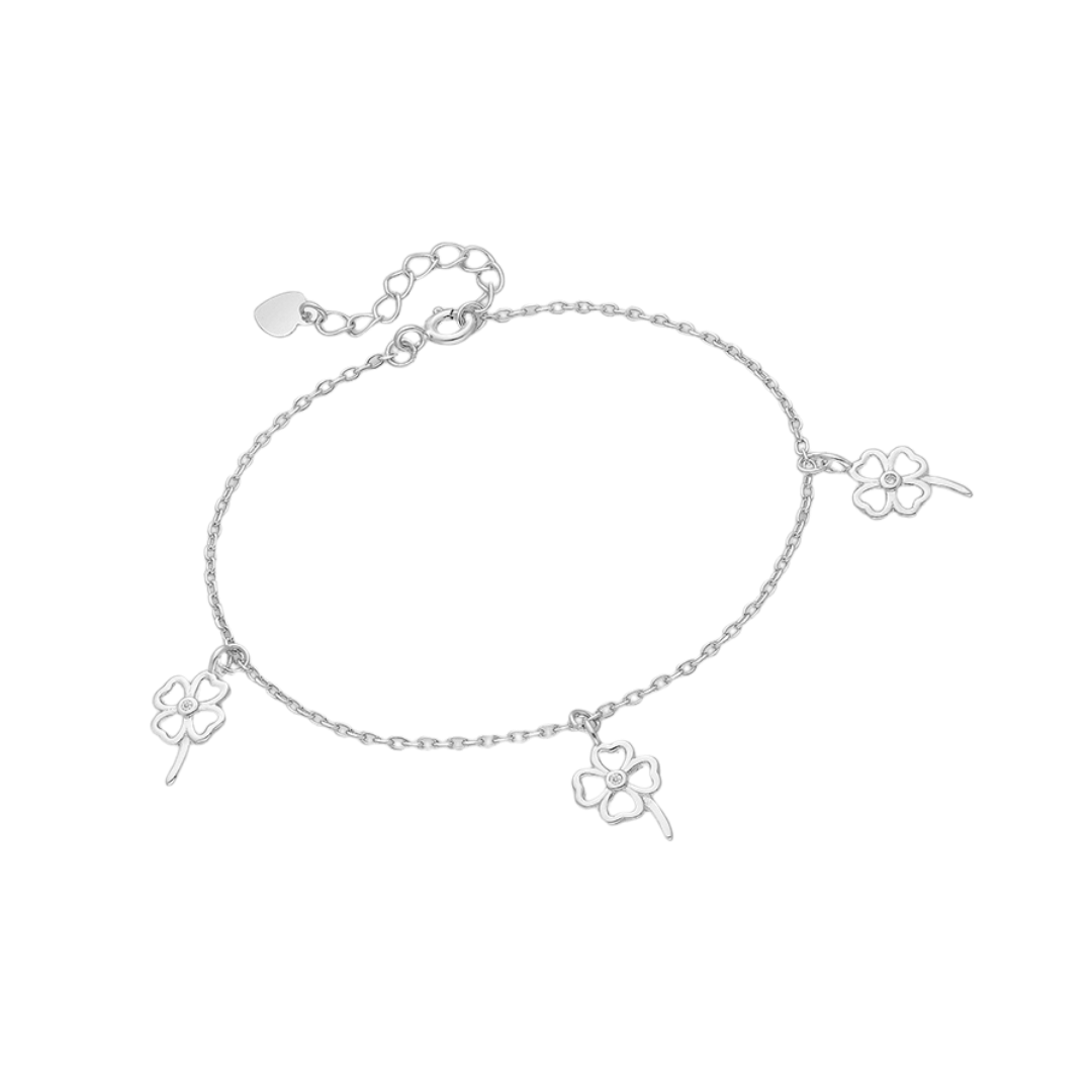 Clover Dangle Bracelet