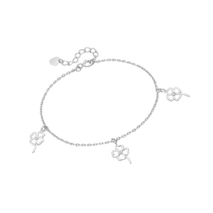 Clover Dangle Bracelet