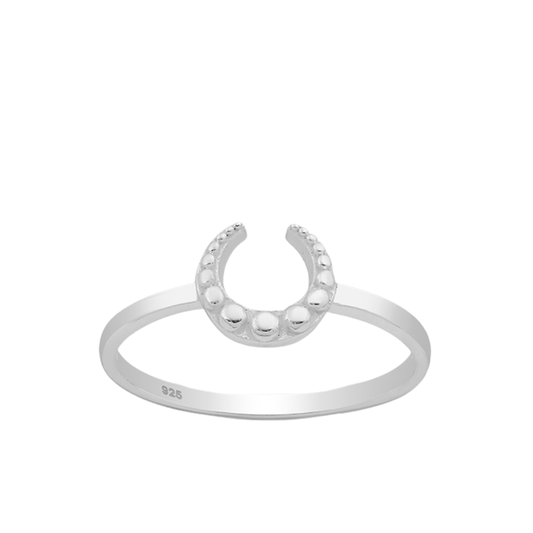 Crescent Horn Ring