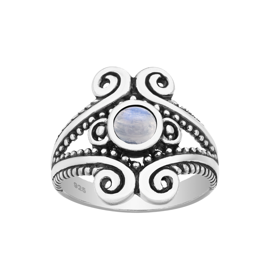 Majestic Moon Stone Ring