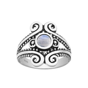 Majestic Moon Stone Ring