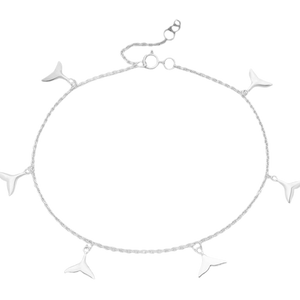 Whale Tails Anklet