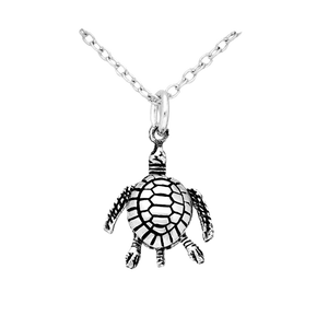 Shelly Turtle Pendant