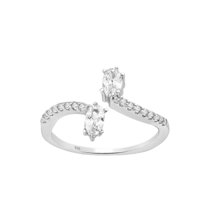 Orbital CZ Ring