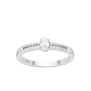 Diana Sparkle CZ Ring