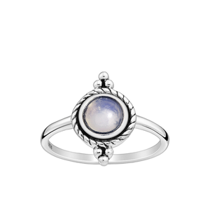 Celeste Moonstone Ring