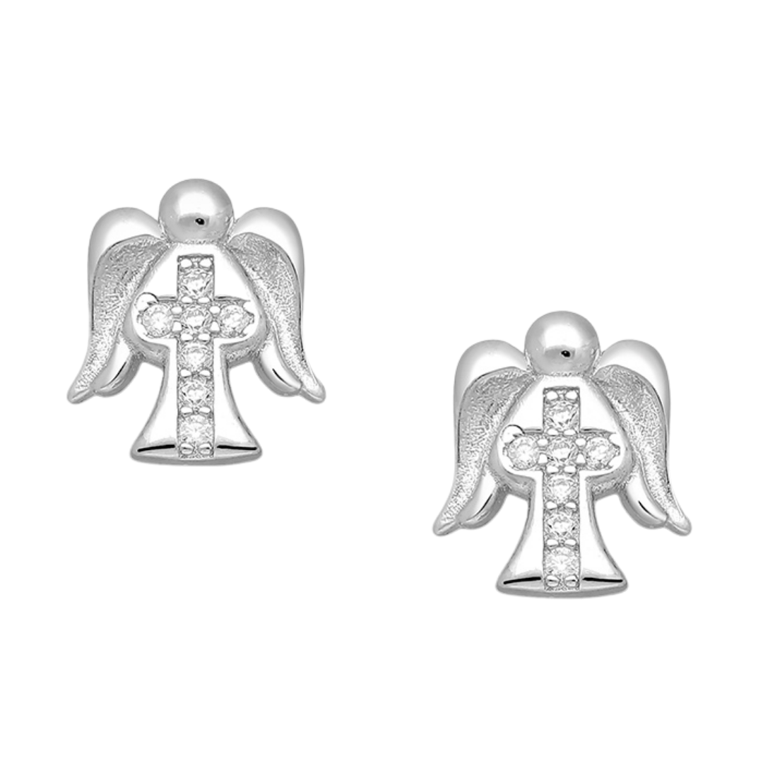 Guardian Angel Stud Earrings