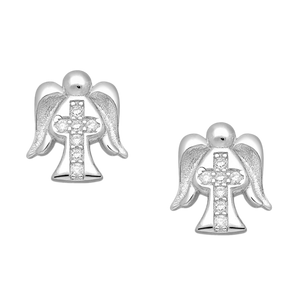 Guardian Angel Stud Earrings