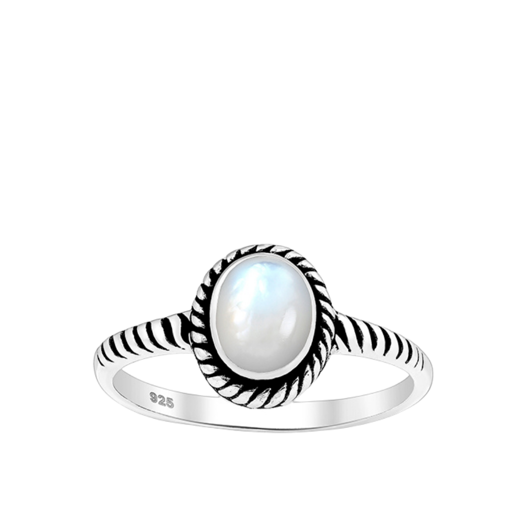 Dainty Mother of Pearl  Ring