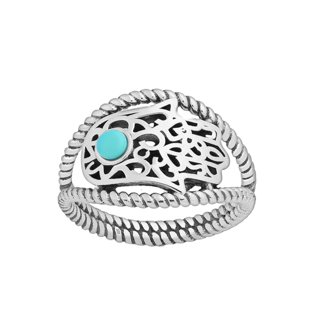 Fatima Turquoise Ring