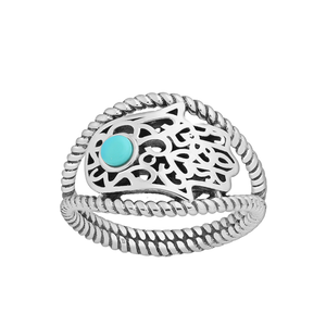 Fatima Turquoise Ring