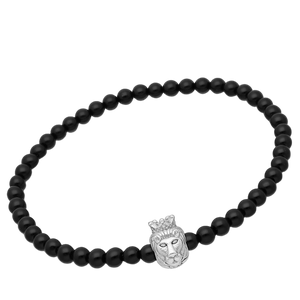 Lion Black Onix Bracelet