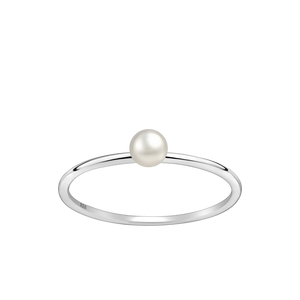 Little solitaire Pearl Ring