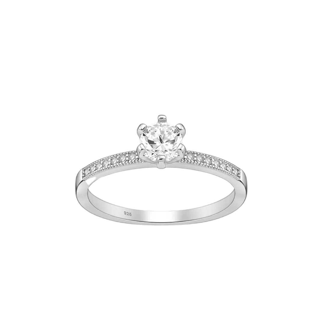 Mada Solitaire Ring