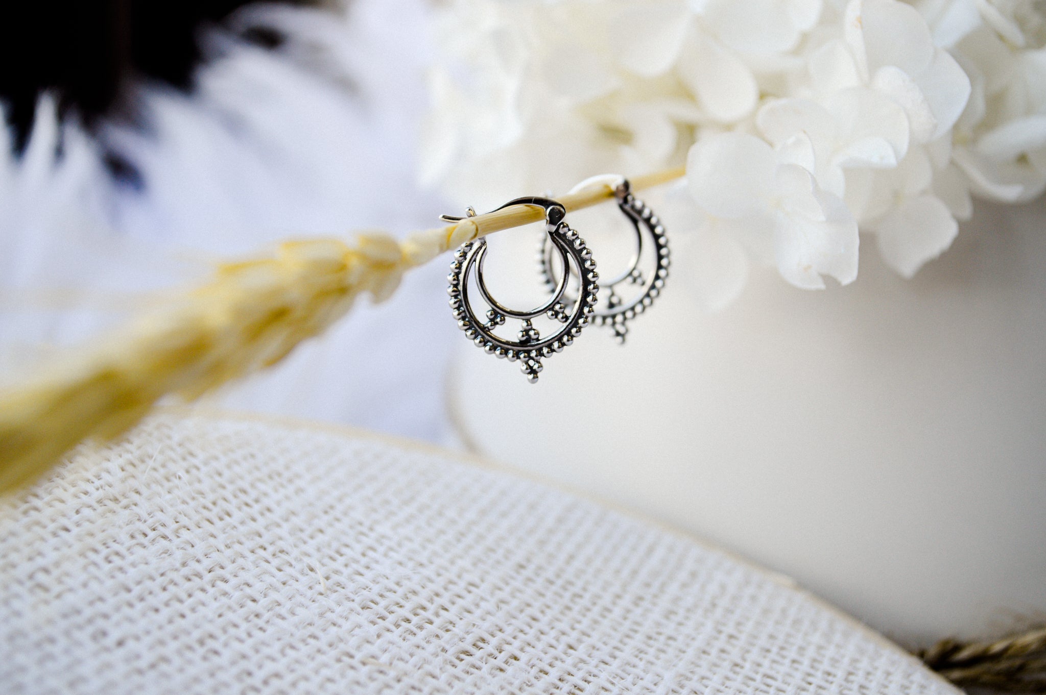 Delicate Hoop Earrings