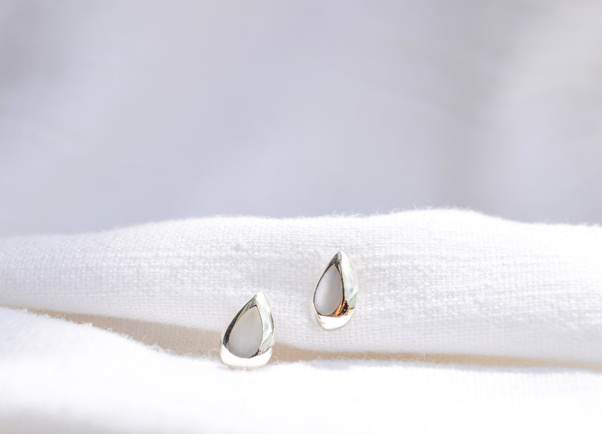 Mother of Pearl Drop Earrings