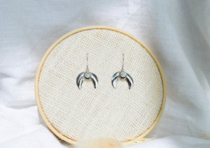 Isis Moonstone Earrings