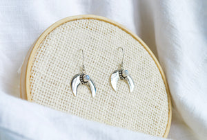 Isis Moonstone Earrings