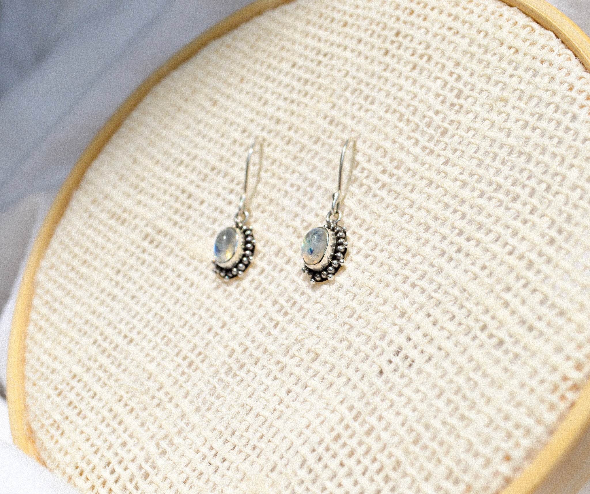 Aitne Moonstone Earrings