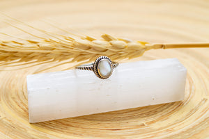 Dainty Mother of Pearl  Ring