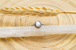 Dainty Mother of Pearl  Ring