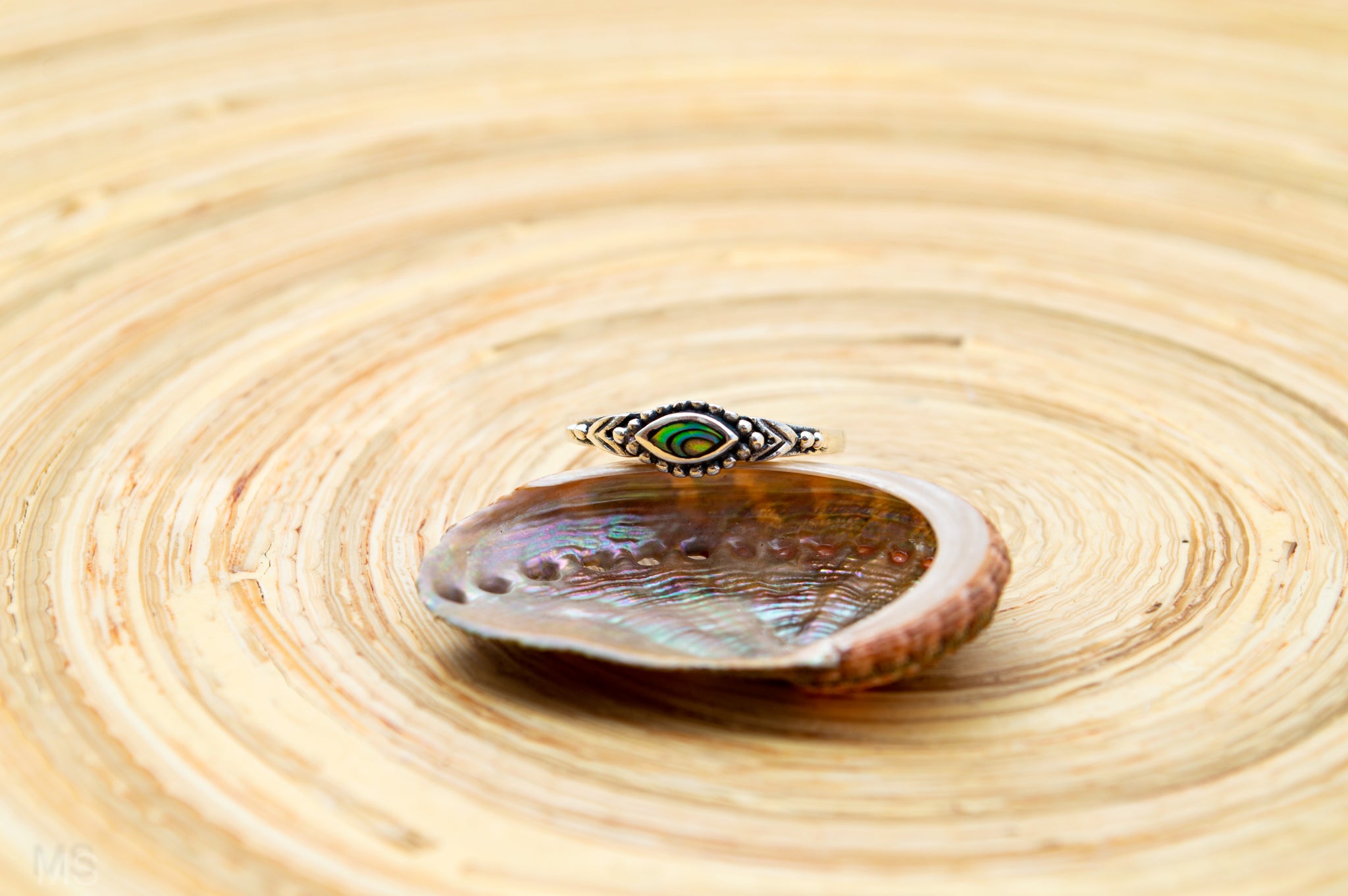 Empyrean Abalone Ring