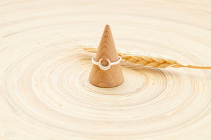 Crescent Horn Ring