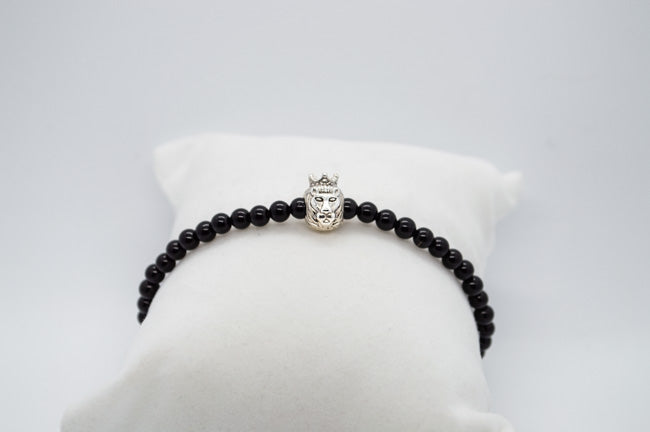 Lion Black Onix Bracelet