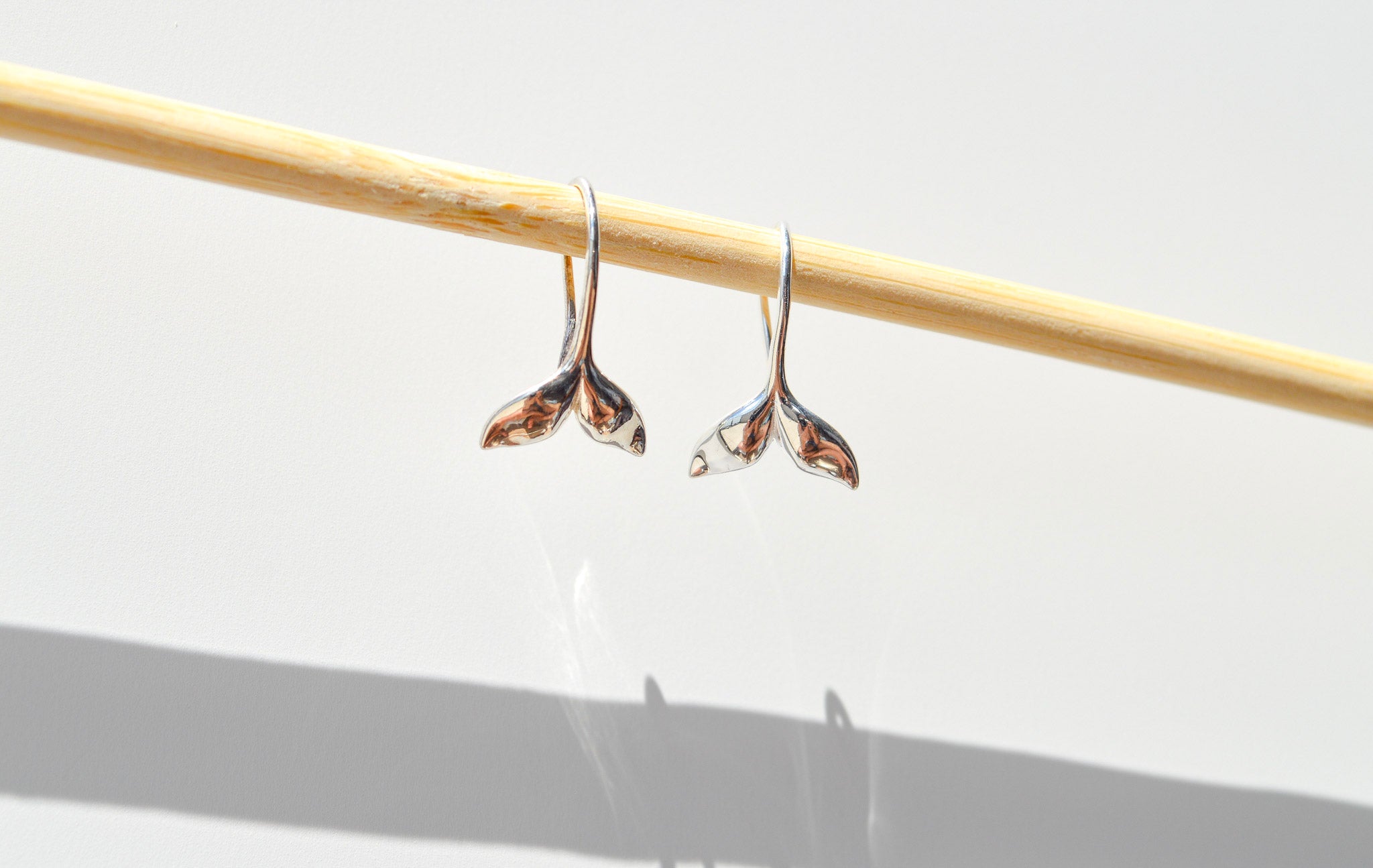 Whale Tail Earrings