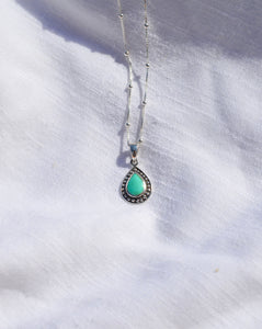 Teardrop Turquoise Pendant