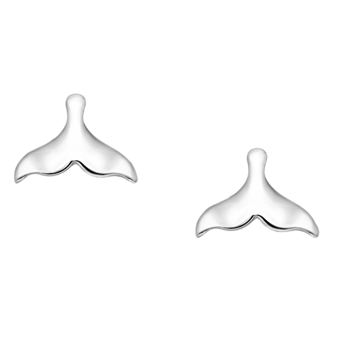 Stud Whale Tail Earrings