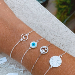 World Map Bracelet