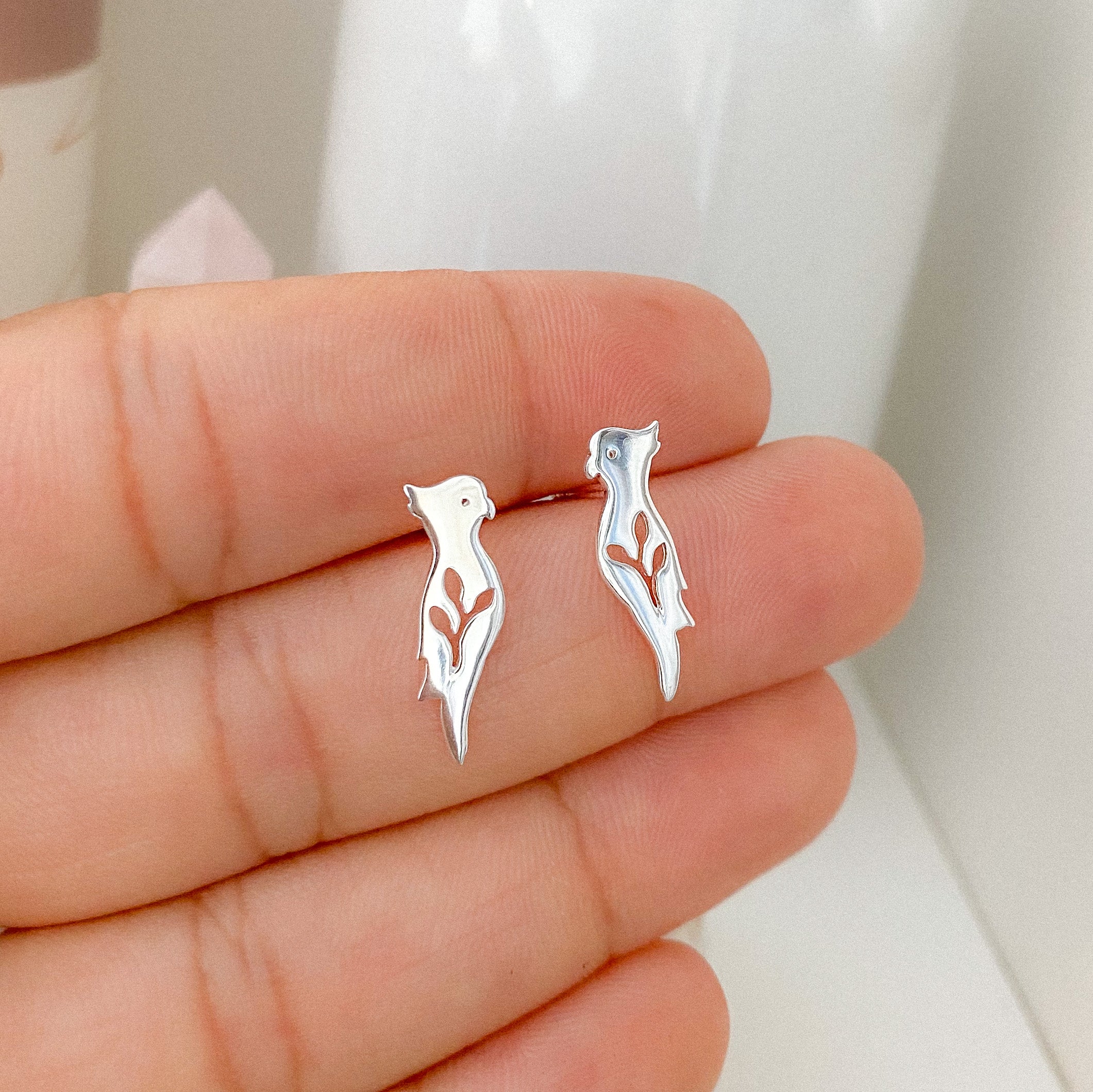 Cockatoo Stud Earrings