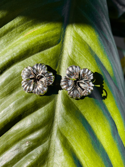 Native Hibiscus Earrings