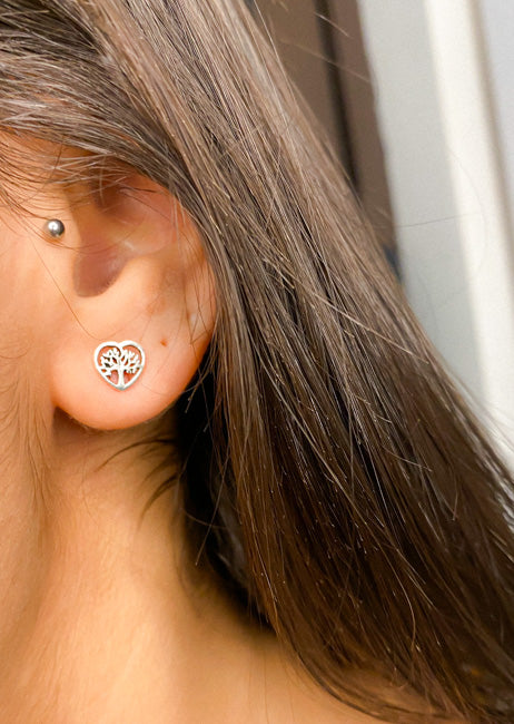 Tree of Life Stud Earring