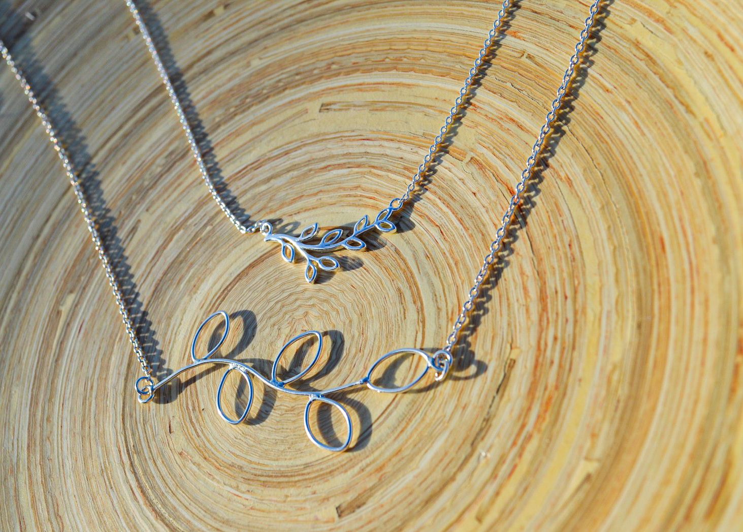 Olive Branch Necklace