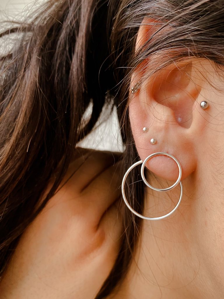 Circle deals ear piercing