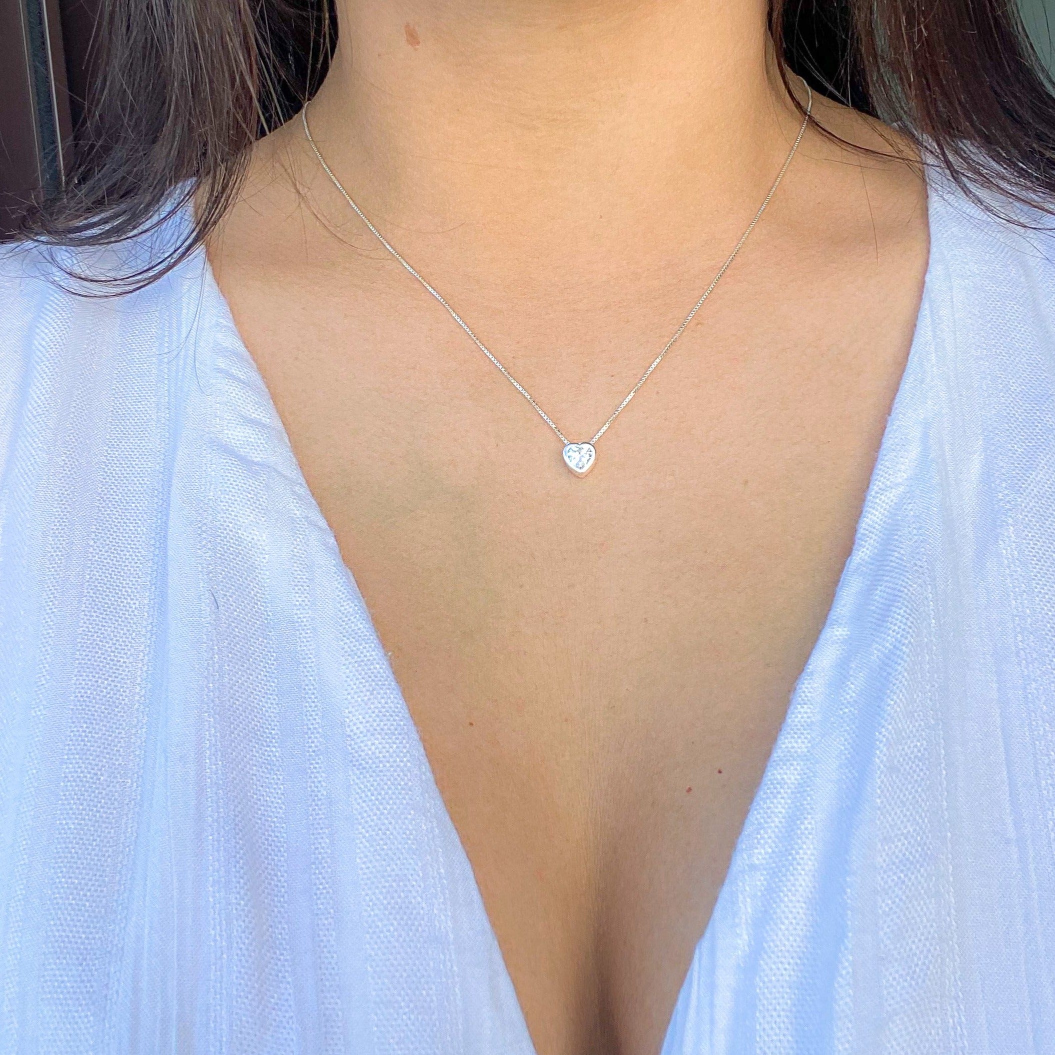 Light Point Heart Necklace