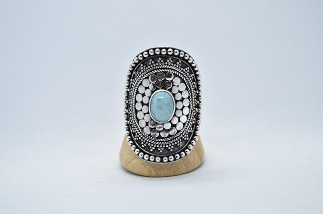 Gypsy Larimar Ring