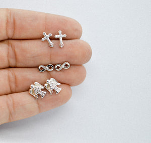 Infinity Stud Earrings