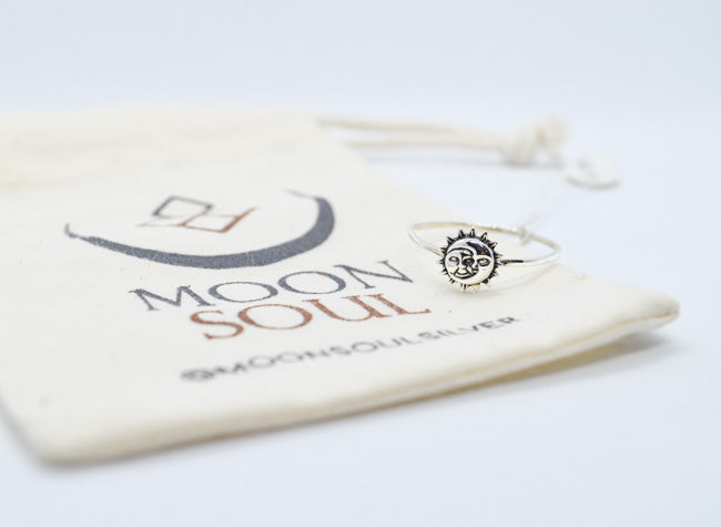 Celestial Moon & Sun Ring