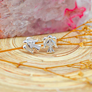 Guardian Angel Stud Earrings