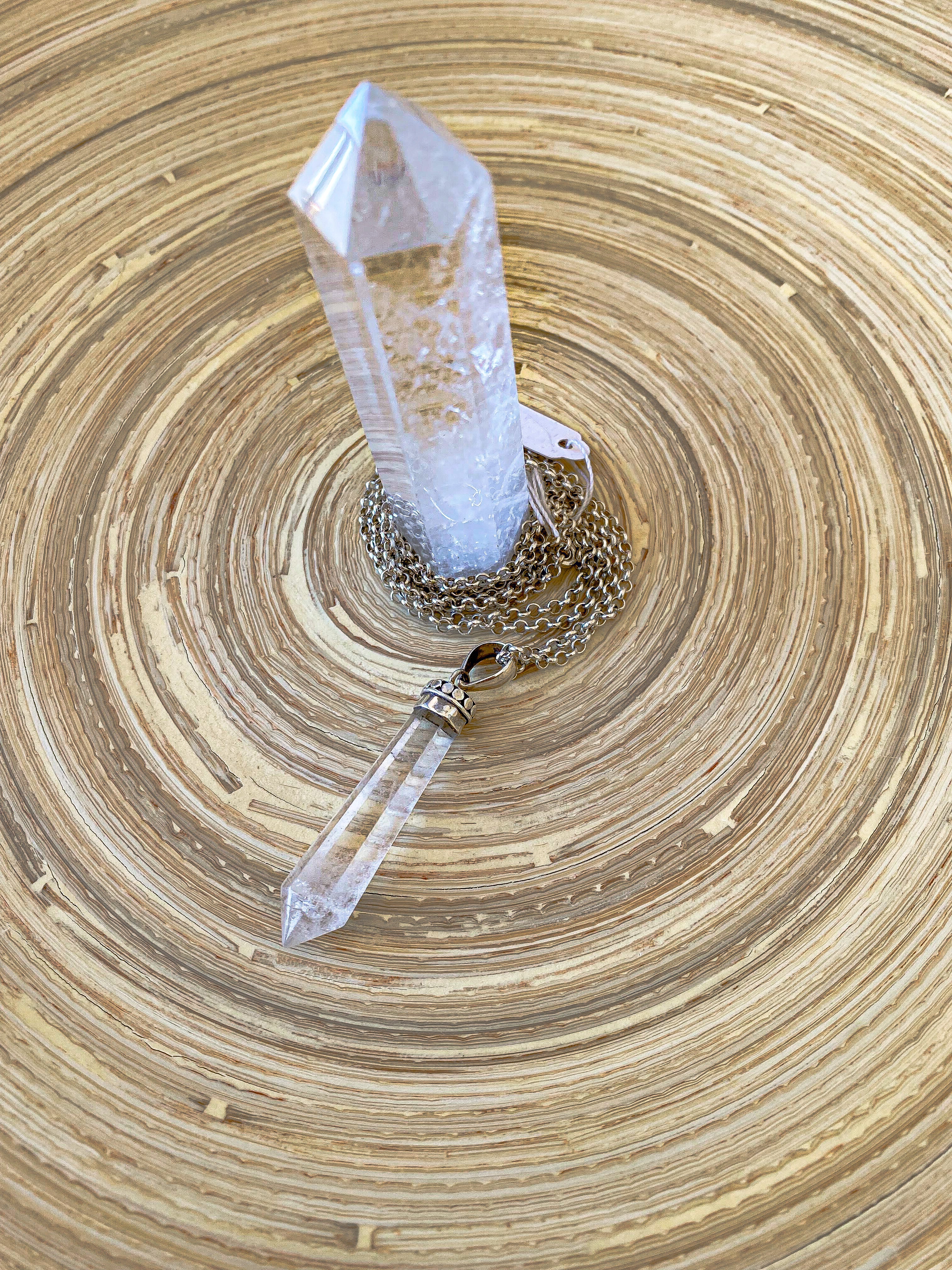 Clear Crystal Pendant