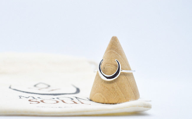 Crescent Moon Ring