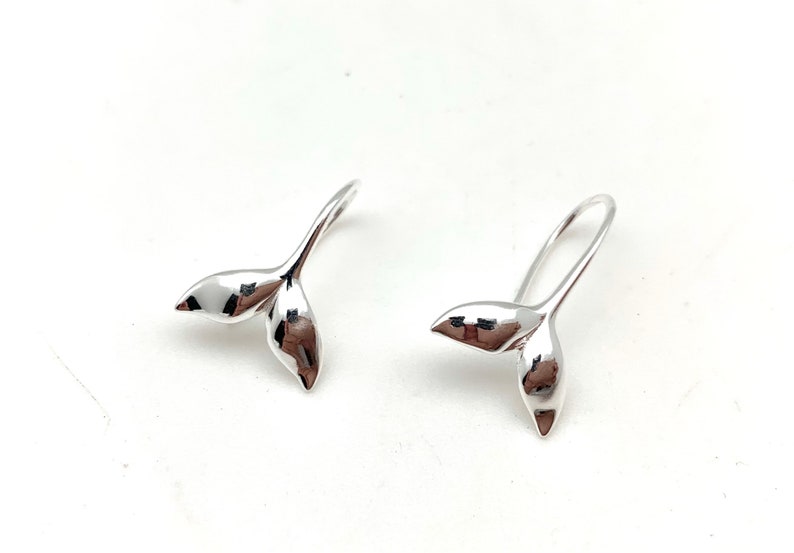 Whale Tail Earrings